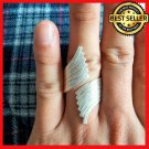 FINE SILVER RINGS 925 STERLING リング BAGUE WRAP FINGER DELICATE STYLES