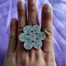 FINE SILVER RINGS 925 CRAFT FFONIWCH 은반지 FREE SIZE ARTISAN TRIBAL TRIBE R7721