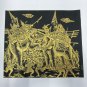 ART FABRIC SILK PRINTING SCREEN CRAFTS TRADITIONAL ANCIENT WAR HISTORICAL PIC