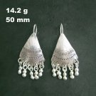 Fine Silver Earrings Sterling 925 Jewelry 14g Vintage Wild Charms 23812