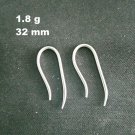 Fine Silver Earrings Sterling 925 Jewelry 3pair x 1g Fashion Women Hook 23613