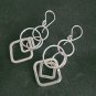 Fine Silver Earrings Sterling 925 Jewelry 11g Dangle Women Fashion 23608