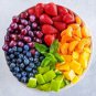 Assorted Chewy Candy 100pcs Tropical Mix Fruit Flavor SUGUS Sweet Dessert