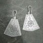 Fine Silver Earrings Sterling 925 Jewelry 10g Vintage Tribal Tibetan L191&agrave;&cedil;&cedil;6