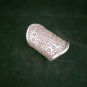 FINE SILVER RINGS SOLID HANDCRAFT FREE SIZE 13g TRIBAL ENGRAVED LONG R23802