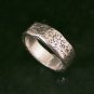 FINE SILVER RINGS SOLID HANDCRAFT FREE SIZE 10g RAW ROCK THICK BAND R23831
