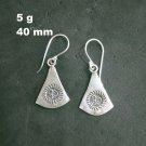 Fine Silver Earrings Sterling 925 Jewelry 5g Vintage Tribal little Charms 23822