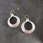 Fine Silver Earrings Sterling 925 Dangle 11g Crafted Round Vintage 24105