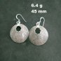Fine Silver Earrings Sterling 925 Jewelry 6g Tribal Elephant Round Halo 23824