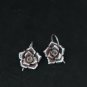 Fine Silver Earrings Sterling 925 Jewelry 5g Dangle HOOK KALANCHOE 323819