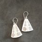 Fine Silver Earrings Sterling 925 Dangle 7g Vintage Retro little Charms 24134