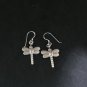 Fine Silver Earrings Sterling 925 Jewelry 4g Dangle Cute Dragonfly 323824