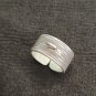 FINE SILVER RINGS 925 ADJUSTABLE FREE SIZE VINTAGE CRAFT 6 g CHARMS SELECT #013