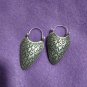 Fine Silver Earrings Sterling 925 Jewelry 12g Strawberry Shape Charms L1725