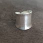 FINE SILVER RINGS 925 ADJUSTABLE FREE SIZE VINTAGE CRAFT 6 g PLAIN MINIMAL #008