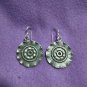 Fine Silver Earrings Sterling 925 Jewelry 8g Retro Tribal Hill Tribe L1705