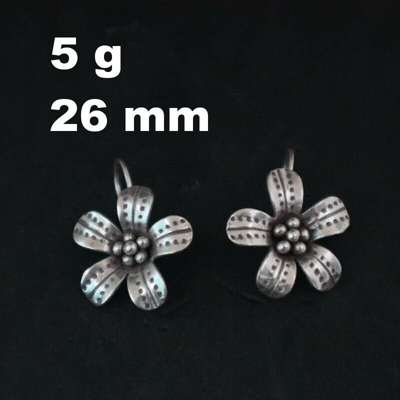 Fine Silver Earrings Sterling 925 Jewelry 5g Dangle HOOK JAVA CASSIA 323818