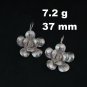 Fine Silver Earrings Sterling 925 Jewelry 7g Dangle Cape Jasmine 323813