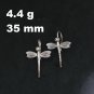 Fine Silver Earrings Sterling 925 Jewelry 4g Dangle Hook Alter Dragonfly 323827