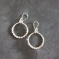 Fine Silver Earrings Sterling 925 Dangle 8g Hook Twist Hoop Round 24110