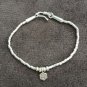 FINE SILVER BRACELET 999 TRIBAL CRAFT VINTAGE 5g CUTE CHARMS STYLES #52