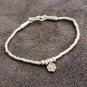 FINE SILVER BRACELET 999 TRIBAL CRAFT VINTAGE 5g CUTE CHARMS STYLES #52