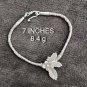 FINE SILVER BRACELET 999 TRIBAL CRAFT VINTAGE 8.4g LUXUARY NATUR CHARMS #57
