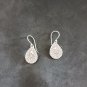 Fine Silver Earrings Sterling 925 Dangle 4g Vintage Engraved Charms 24124