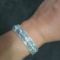 FINE Silver Bangle Bracelet 925 CRAFT Triba 29g JEWELRY VINTAGE ELEPHANT #30