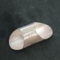 FINE SOLID SILVER RING FIXED SIZE VINTAGE 10g LONG LENGTH TRIBE BAND #RR054