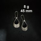 FINE SILVER EARRINGS CRAFT VINTAGE DANGLES 8g Ethereal Echoes Romance #RE278