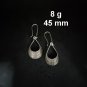 FINE SILVER EARRINGS CRAFT VINTAGE DANGLES 8g Ethereal Echoes Romance #RE278