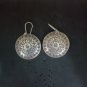 FINE SILVER EARRINGS CRAFT VINTAGE DANGLES 10g Timeless Elegance #RE238