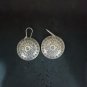 FINE SILVER EARRINGS CRAFT VINTAGE DANGLES 10g Timeless Elegance #RE238