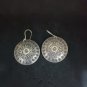 FINE SILVER EARRINGS CRAFT VINTAGE DANGLES 10g Timeless Elegance #RE238