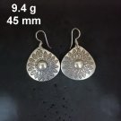 FINE SILVER EARRINGS CRAFT VINTAGE DANGLES 9g Charming Echoes #RE271
