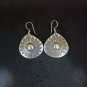 FINE SILVER EARRINGS CRAFT VINTAGE DANGLES 9g Charming Echoes #RE271