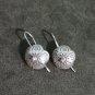 FINE SILVER EARRINGS CRAFT VINTAGE WOMEN DANGLES 3g UMBRELLA STYLES #RE112