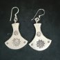FINE SILVER EARRINGS CRAFT VINTAGE WOMEN DANGLES 7g Chic Creations #RE145