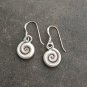 FINE SILVER EARRINGS NO STONE CRAFT VINTAGE DANGLES 3g FILIGREE CHARMS #RE069