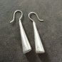 FINE SILVER EARRINGS CRAFT VINTAGE WOMEN DANGLES 9g PLAIN STICK #REE88