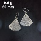 FINE SILVER EARRINGS CRAFT VINTAGE WOMEN DANGLES 9g Elegant Expressions #RE140