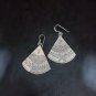 FINE SILVER EARRINGS CRAFT VINTAGE WOMEN DANGLES 9g Elegant Expressions #RE140
