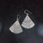 FINE SILVER EARRINGS CRAFT VINTAGE WOMEN DANGLES 9g Elegant Expressions #RE140