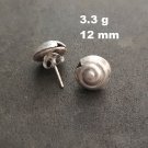 FINE SILVER EARRINGS NO STONE CRAFT VINTAGE DANGLES 3g STUD FILIGREE #RE063