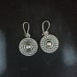 FINE SILVER EARRINGS CRAFT VINTAGE DANGLES 8g Heritage Treasures #RE254