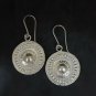 FINE SILVER EARRINGS CRAFT VINTAGE WOMEN DANGLES 8g Radiant Artistry #RE127
