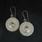 FINE SILVER EARRINGS CRAFT VINTAGE WOMEN DANGLES 8g Radiant Artistry #RE127
