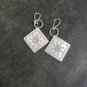 FINE SILVER EARRINGS CRAFT VINTAGE DANGLES 7g Whispering Elegance #RE210