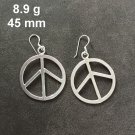 FINE SILVER EARRINGS CRAFT VINTAGE WOMEN DANGLES 8g STREET HIPSTER #REE92